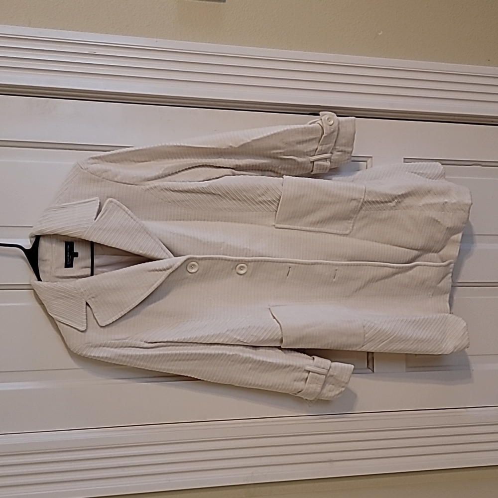 Jones New York cream jacket, Large